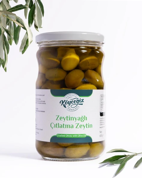 Kb Köyceğiz Yöresel Ekincik Çıtlatma Zeytin 600 G ürün görseli 1