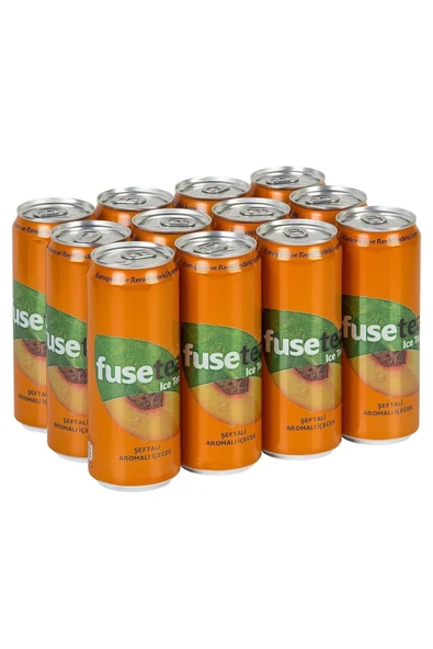 Fuse Tea Şeftali Aromalı Soğuk Çay 330 Ml X 12 Adet ürün görseli 1