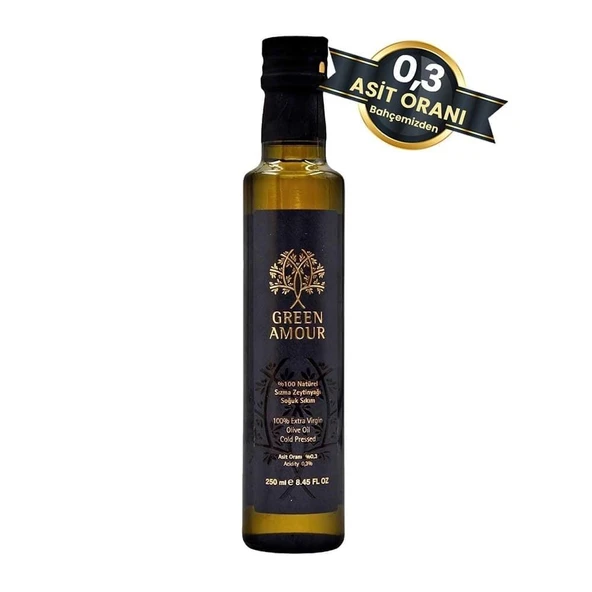 Green Amour Soguk Sıkma Zeytinyağı 250 ml  e ürün görseli 1