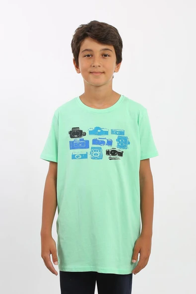 Routefield RFKTIMER23 Timer Kids Erkek Çocuk Tişört - Resim 3