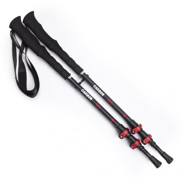 Evolite Carbon Quick-Lock Dıştan Kilitli Trekking Batonu ürün görseli 1
