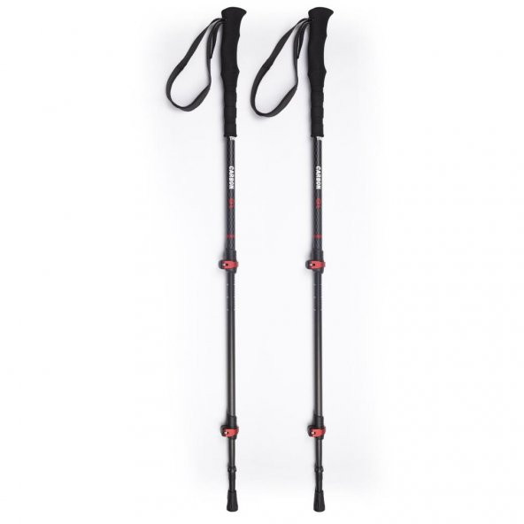 Evolite Carbon Quick-Lock Dıştan Kilitli Trekking Batonu - Resim 2
