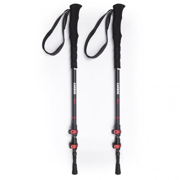 Evolite Carbon Quick-Lock Dıştan Kilitli Trekking Batonu - Resim 9