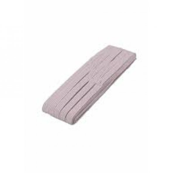 0.80 cm BEYAZ PAÇA DON BEL LASTİĞİ GENİŞ YASSI LASTİK 10 M ürün görseli 1