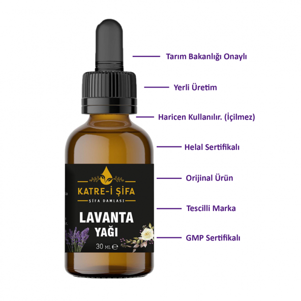 Katre-i Şifa Lavanta Yağı - 30 ml - Resim 4