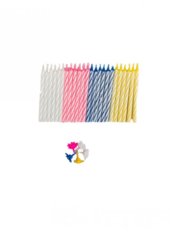 PASTA MUMU 4 RENK 5,5CM 24LU - Resim 2
