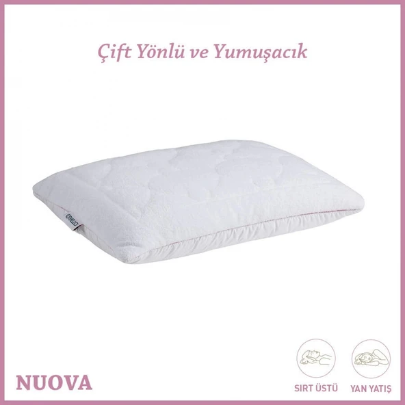 Othello Elegante Nuova Çift Yönlü Yumuşak Yastık 50x70 ürün görseli 1