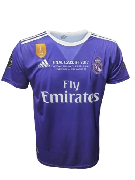 Real Madrid R01064 Ronaldo Nostalji Mor Forması ürün görseli 1