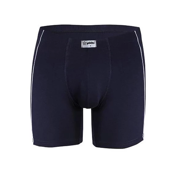 6 Adet Yıldız Erkek Likralı Modal Boxer Short Lacivert 108 ürün görseli 1