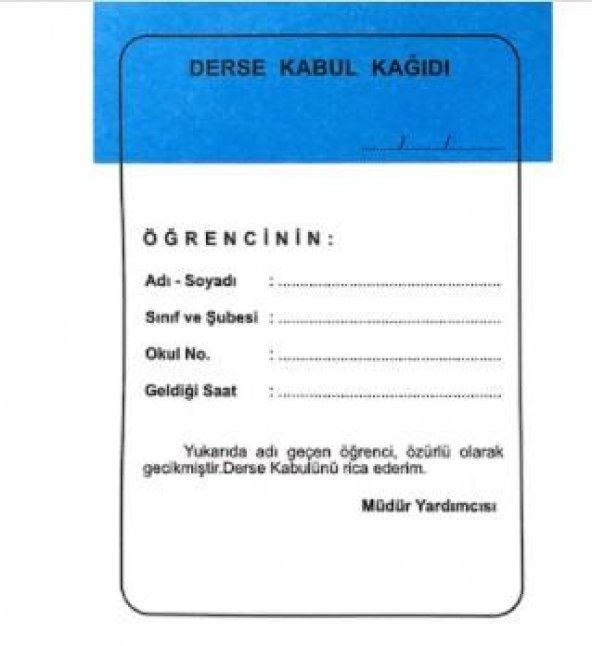 GULPAS DERSE KABUL GEC KAGIDI 100 LU ürün görseli 1