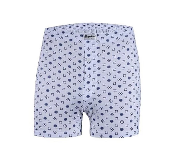 5 Adet Yıldız Erkek Desenli Empirme Boxer Short 35 ürün görseli 1