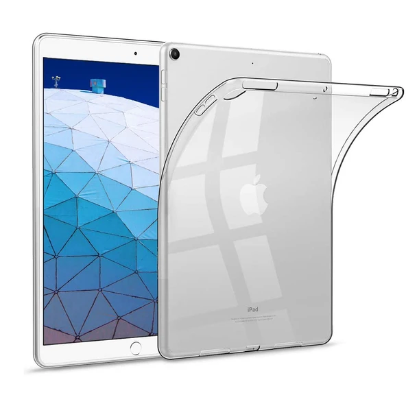 iPad 5 / iPad 6 Kılıf Şeffaf Silikon Arka Kapak ürün görseli 1