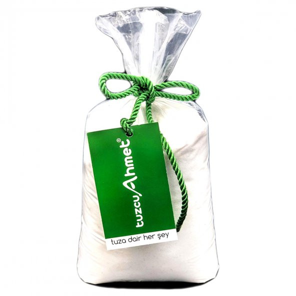 Tuzcu Ahmet  1 Kg Taş Değirmende Öğütülmüş Çankırı Kaya Tuzu Yeşil Etiket ürün görseli 1