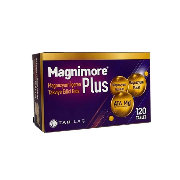Magnimore Plus 120 Tablet ürün görseli 1