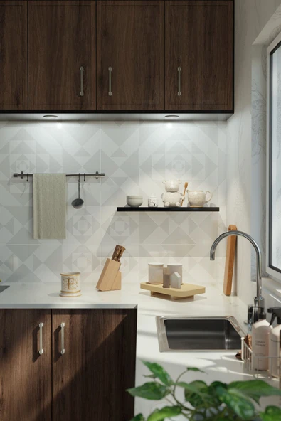yankı-byeg 60 Cm Mat Siyah Mdf Uçan Duvar Rafı Gizli Bağlantı Kitaplık ürün görseli 1