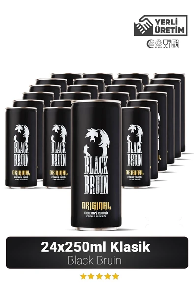 Black Bruin Enerji Içeceği 250ml X 24 Adet ürün görseli 1