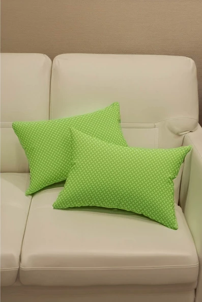 Yastık Kılıfı 50x70 cm  Kombin Yeşil ürün görseli 1