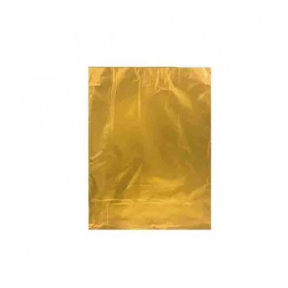 HEDİYE POŞETİ METALİZE 35CM X 50CM GOLD - 1 ADET ürün görseli 1