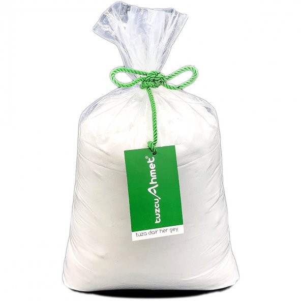 Tuzcu Ahmet 5 Kg Taş Değirmende Öğütülmüş Çankırı Kaya Tuzu Yeşil Etiket ürün görseli 1
