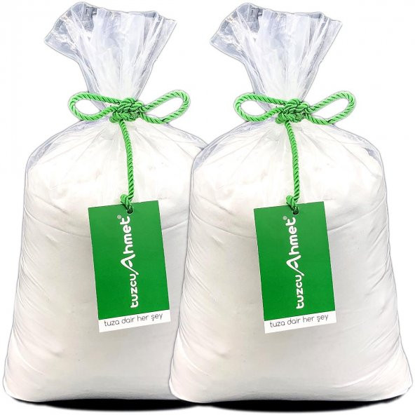 Tuzcu Ahmet 10 Kg Taş Değirmende Öğütülmüş Çankırı Kaya Tuzu Yeşil Etiket ürün görseli 1