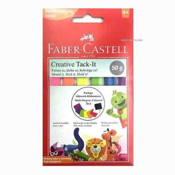FABER HAMUR YAPISTIRICI TACK-IT 50gr.RENKLI(187094 ürün görseli 1
