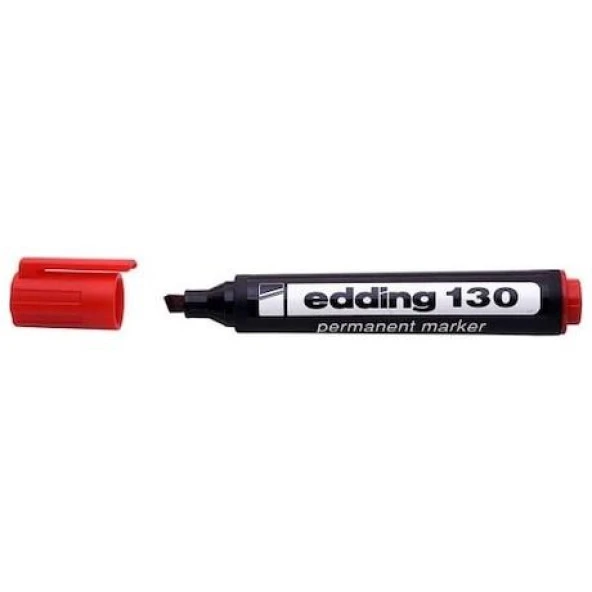 EDDING PERMANENT MARKER KES.UC KIRMIZI 1 LI (130) ürün görseli 1