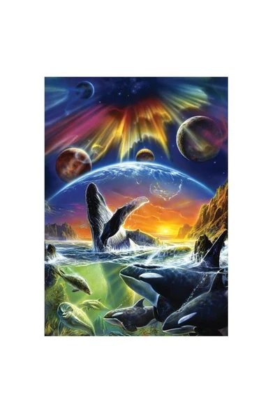 Art Puzzle Orka Evreni 500 Parça Puzzle 5085 - Resim 2