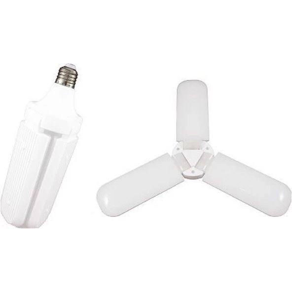 3 Kollu Parlak 2900Lm 36-45 Watt Katlanabilir Led Lamba WL-27036 - Resim 2