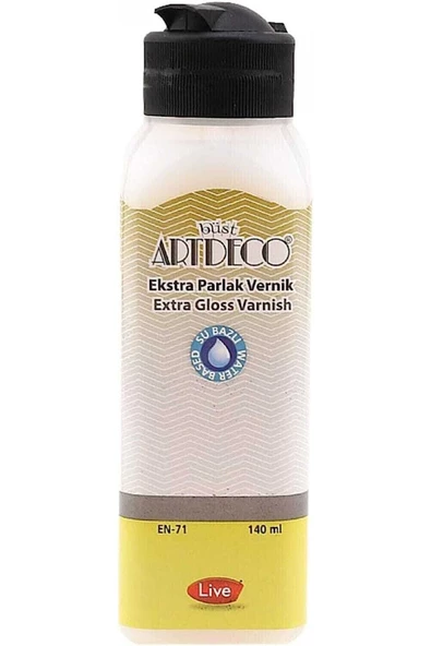 ARTDECO SU BAZLI EKSTRA PARLAK VERNİK ürün görseli 1