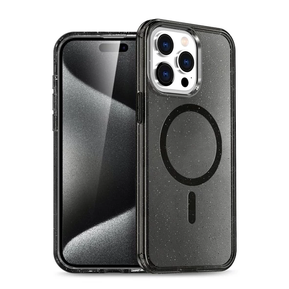 iPhone 16 Pro Uyumlu Glow Magsafe Kamera Korumalı Kılıf ürün görseli 1