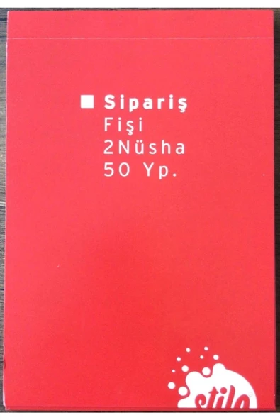 STİLO SİPARİŞ FİŞİ ürün görseli 1