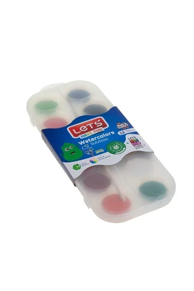 LETS SULU BOYA 12 RENK ürün görseli 1