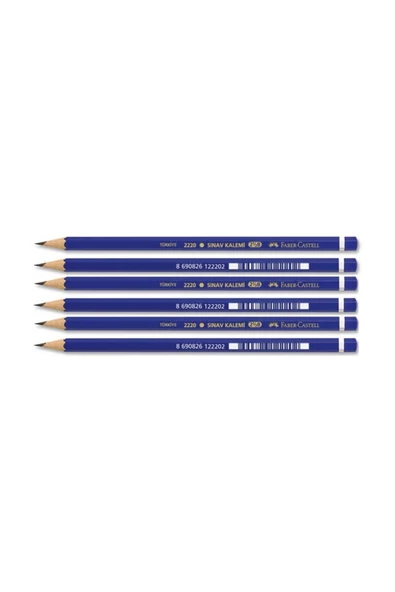 Faber Sınav Kalemi (5165222000) 6 Lı Paket ürün görseli 1