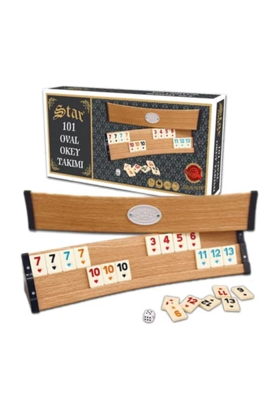 Star 101 Oval Okey Takımı ürün görseli 1