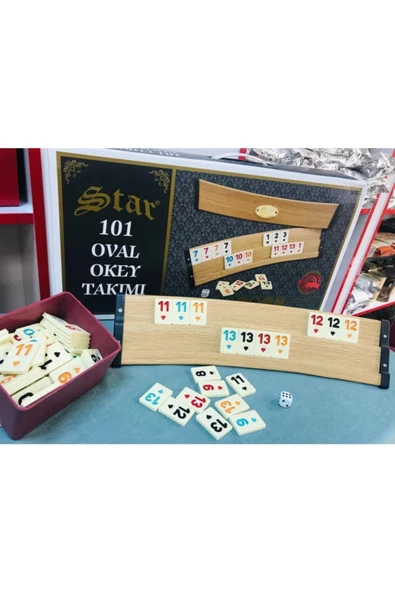 Star 101 Oval Okey Takımı - Resim 5