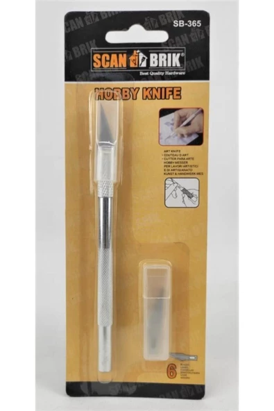 (sb-365)scan Brik Hobby Knife 6 Yedekli Kretuar ürün görseli 1