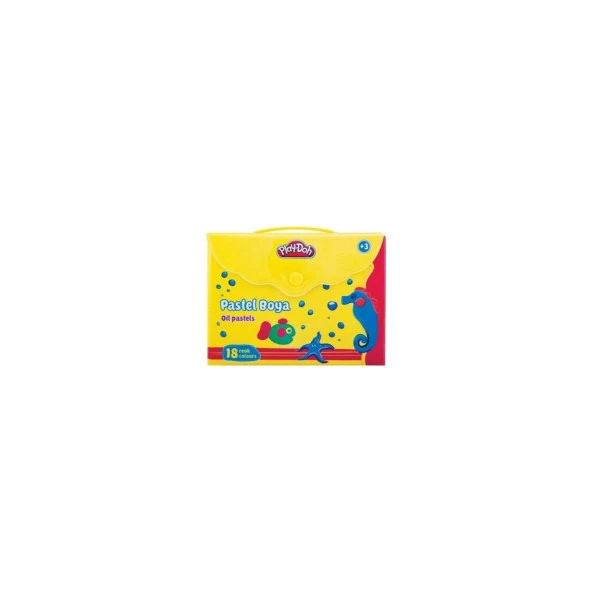 Play-Doh Pastel Boya Çantalı 18 Renk PLAY-PA006 ürün görseli 1