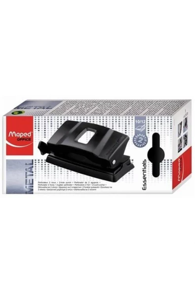 Maped Perfaratör ( Delgeç ) Essentials 10-12 SY Siyah 401111 ürün görseli 1