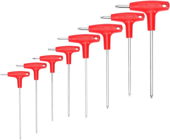 İzeltaş T Tipi Torx Allen Anahtar Takımı (8 Parça, Mm) ürün görseli 1