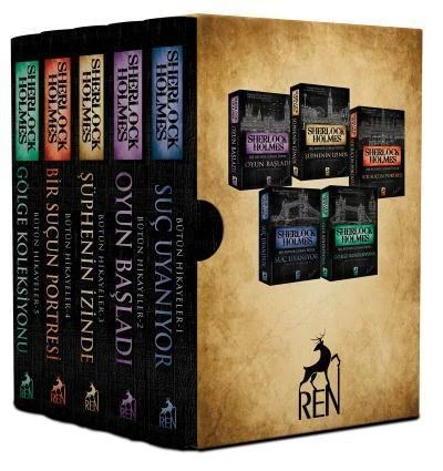 Sherlock Holmes Bütün Hikayeler 5 Kitap ürün görseli 1