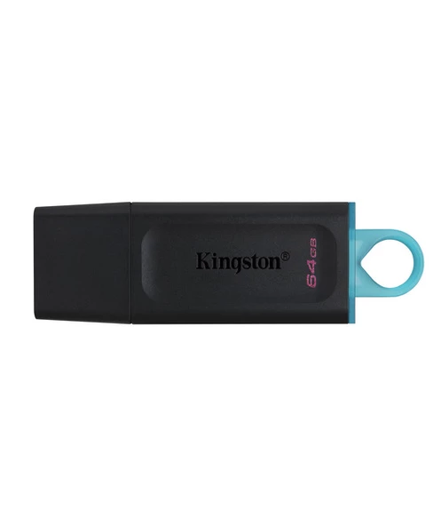 Kingston 64GB USB 3.2 Exodia DataTraveler Exodia (Black + Teal) ürün görseli 1