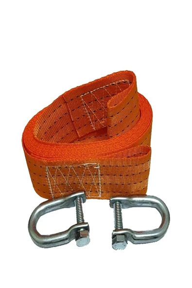 Leader Araç Çekme Halatı Kumaş Çelik Puntalı ( 3 Ton ) ( 3 Metre ) ürün görseli 1
