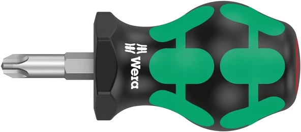 Wera 350 Stubby Topaç Ph/Yıldız 3x25mm Tornavida 05008852001 ürün görseli 1