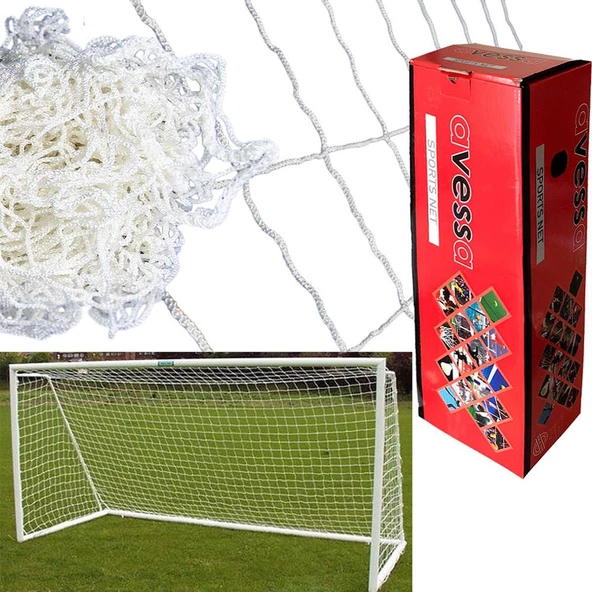 Avessa 4 Metre Futbol Kale Filesi 4 mm İp Kalınlığı KR114 ürün görseli 1