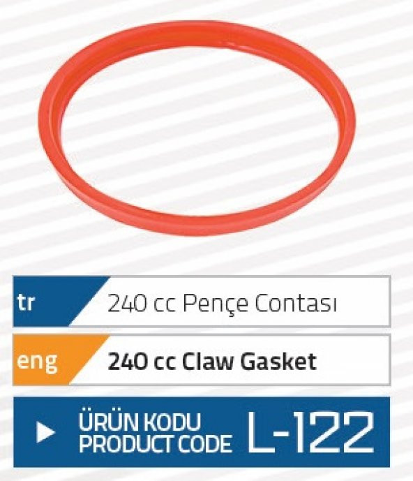 GNC 240 CC PENÇE CONTASI ürün görseli 1