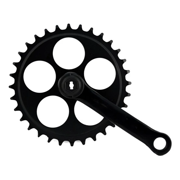 Aynakol - 36T, 127 mm, Muhafazasız, Siyah ürün görseli 1