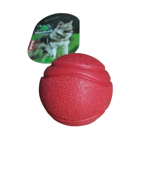 Nanbell 851007 Kedi ve Köpek Oyuncak Sert Top 6 cm ürün görseli 1
