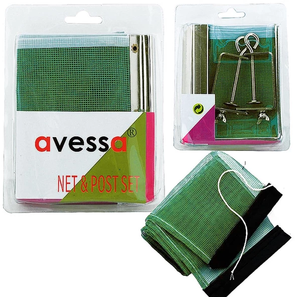 Avessa 9811C Mengeneli Masa Tenisi File Demir Set ürün görseli 1