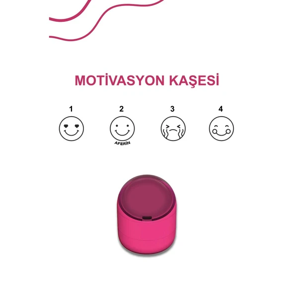 Öğretmen Öğrenci Motivasyon Kaşesi, Veli Motivasyon Kaşesi, Defter ve Kitap  Ödev Kontrol Kaşesi ürün görseli 1