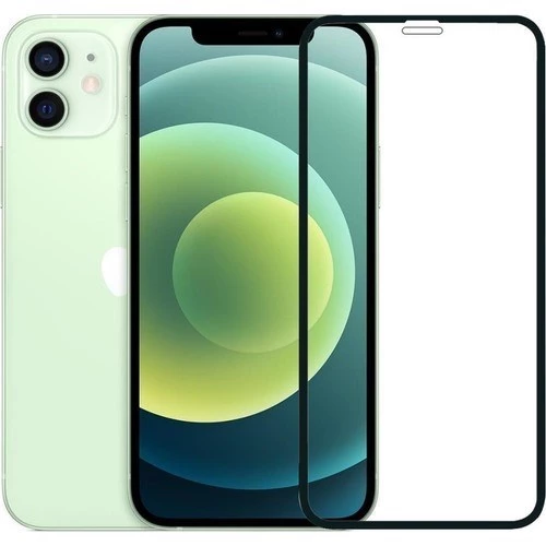 Apple iPhone 12 Mini 5D Mat Seramik Tam Kaplayan Ekran Koruyucu Cam ürün görseli 1